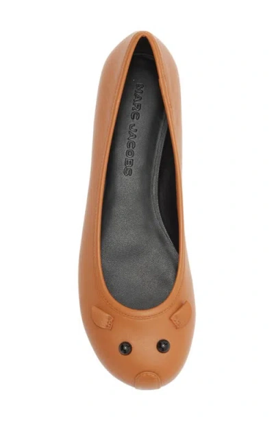 Marc Jacobs The Mouse Ballet Flat In Blue