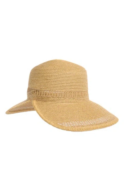 Nine West Brimless Floppy Hat In Neutral