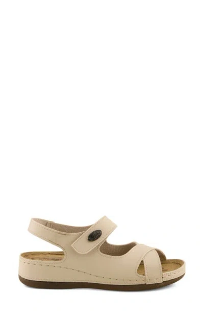 Flexus By Spring Step Slingback Sandal In Neutral