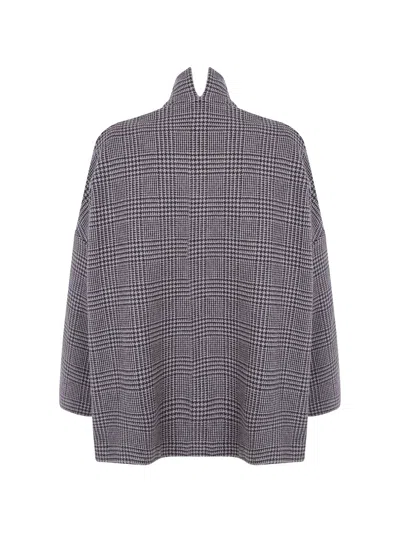 Daniela Gregis Prince Of Wales Check-pattern Oversized Jacket In Multi