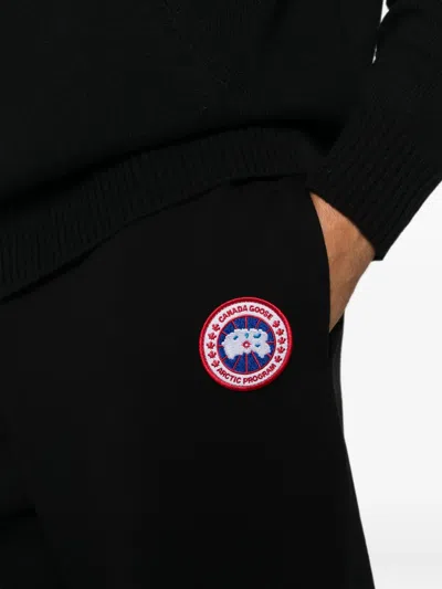 Canada Goose Logo-patch Drawstring Track Pants In Multi