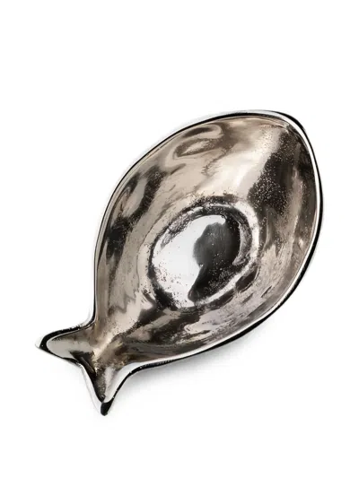 Cu I Seeyou Fish-shape Bowl In Silver