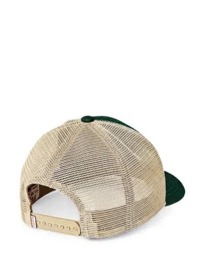 Filson Logo-patch Mesh-panel Cap In Pattern