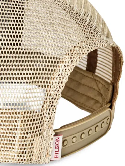Filson Logo-patch Mesh-panel Cap In Pattern
