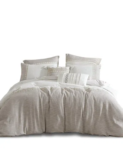 Riverbrook Home Preston Jacquard 5-pc. Comforter Set, Queen In White