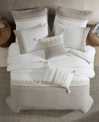 Riverbrook Home Preston Jacquard 5-pc. Comforter Set, Queen In White