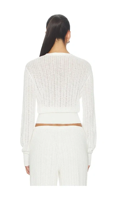 Aya Muse Unae Top In White