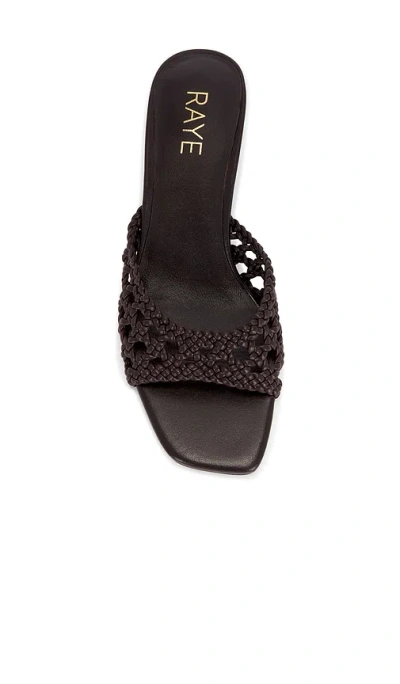 Raye Trinity Sandal In Black