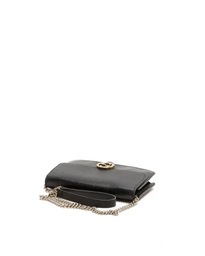 Gucci Interlocking G Wallet On Chain In Black