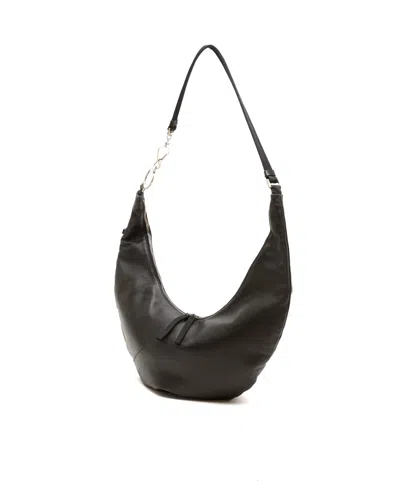 Prada Half Moon Bag In Brown