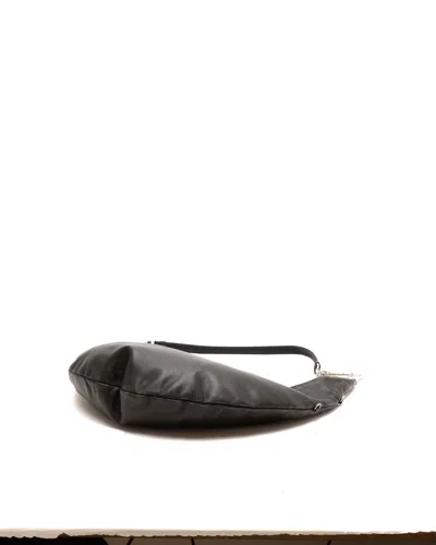 Prada Half Moon Bag In Brown