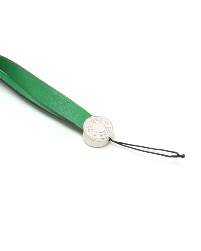 Hermes Hermès Cellphone Strap In Green