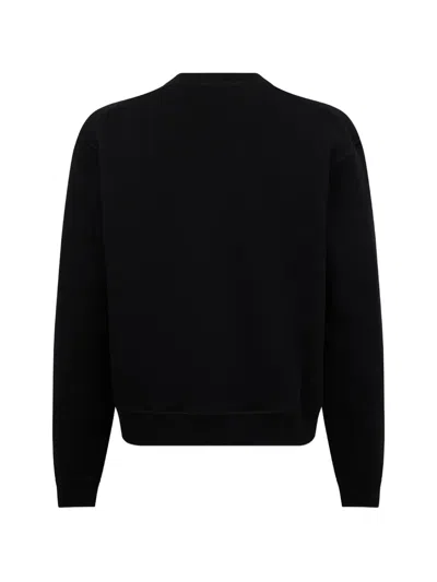 Dsquared2 Sweatshirt Mit Logo-print In Black