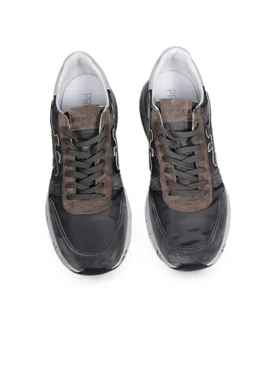 Premiata Mick Logo-patch Sneakers In Multi