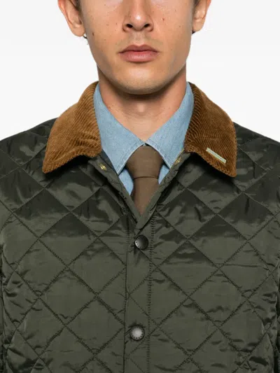 Barbour Liddesdale Quilted-pattern Jacket In Multi