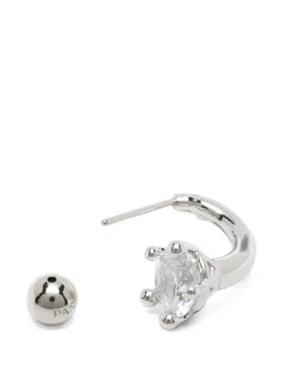 Panconesi Nova Curved Earrings In Silver
