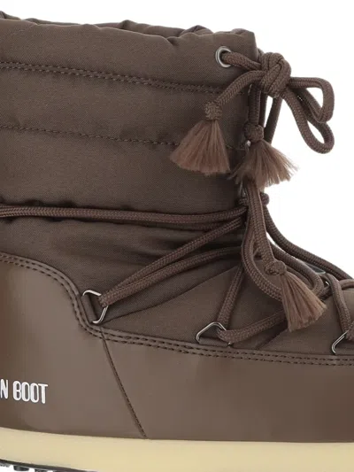 Moon Boot Evx Light Low Lace-up Boots In Multi
