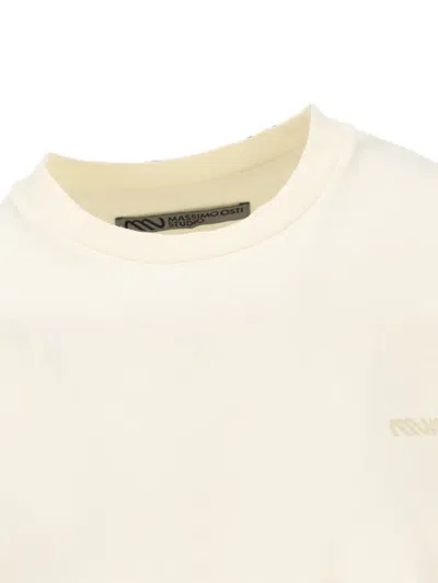 Massimo Osti Studio Logo-print T-shirt In White
