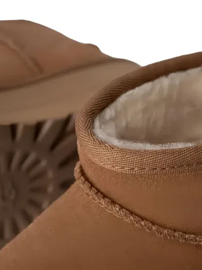 Ugg Suede Classic Ultra Mini Platform Boots In Multi