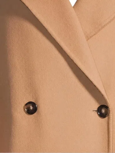 Stella Mccartney Double-breasted Coat In Multi
