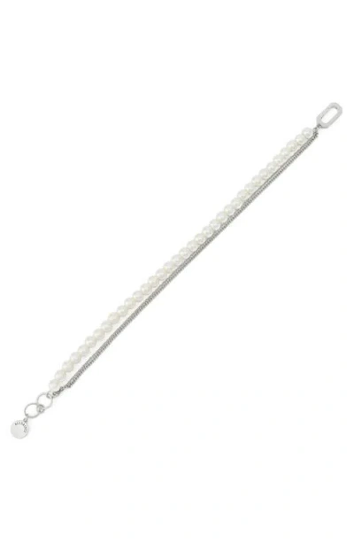 Allsaints Double-layer Structure Design Bracelet In Multi