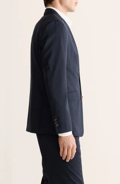 Mango Venice Slim Fit Virgin Wool Jacket In Multi