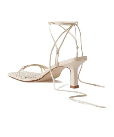 Aeyde Roda Leather Sandals In Neutral