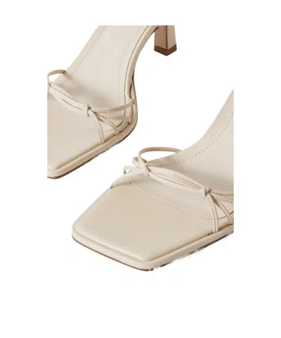 Aeyde Roda Leather Sandals In Neutral