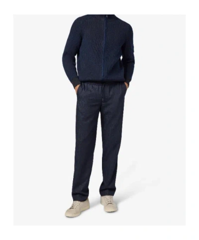 Sease Drawstring Elasticated-waistband Trousers In Blue