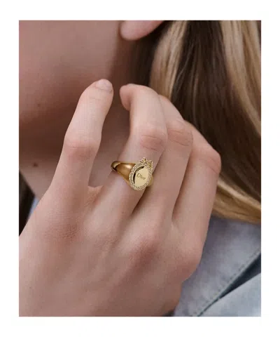 Dior Médaillon Ring In Gold