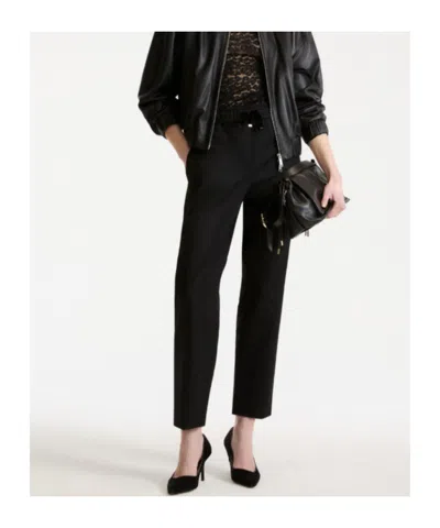Marella Drawstring Trousers In Black