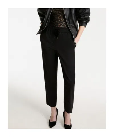 Marella Drawstring Trousers In Black