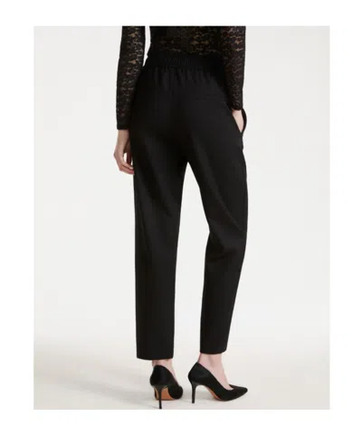 Marella Drawstring Trousers In Black