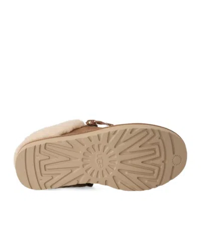 Ugg Suede Lowmel Mules In Brown