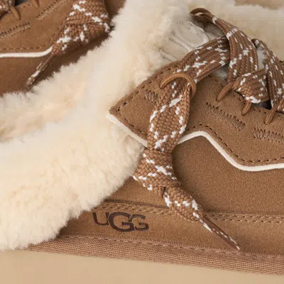 Ugg Suede Lowmel Mules In Brown