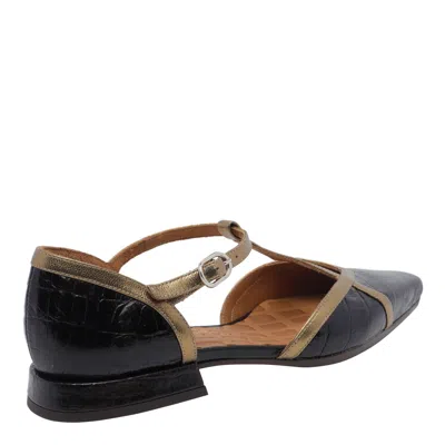 Chie Mihara Square-toe Flats In Black
