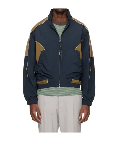 Andersson Bell Patchwork Jacket In Blue