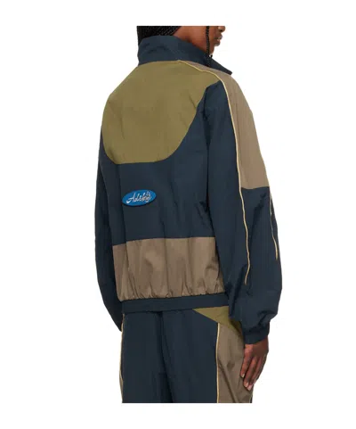 Andersson Bell Patchwork Jacket In Blue