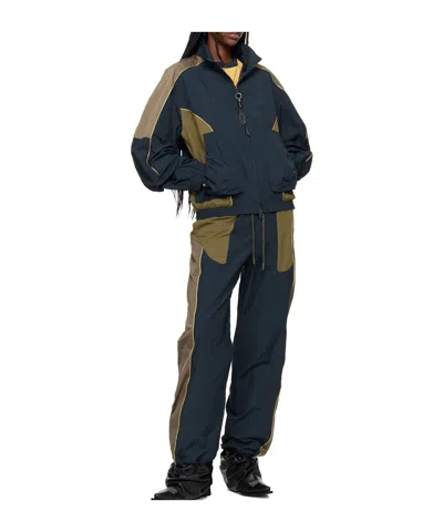 Andersson Bell Patchwork Jacket In Blue