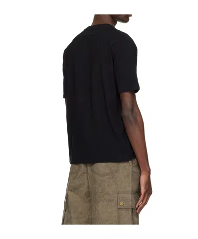 Andersson Bell Heart-patterned T-shirt In Black