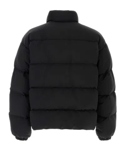 Jil Sander Midnight Blue Nylon-blend Down Jacket In Black