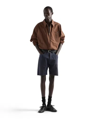 Prada Bermudas Aus Denim In Blau