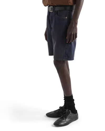 Prada Bermudas Aus Denim In Blau