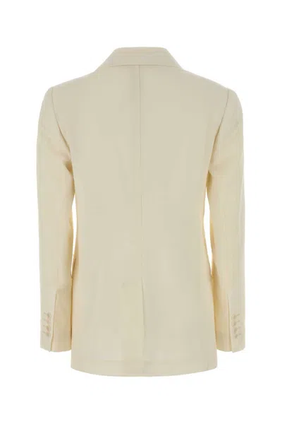 Max Mara Studio Assenzi Single-breasted Blazer In Multi