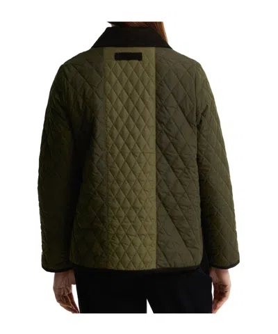 Barbour Long-sleeved Padded Jacket In Multi
