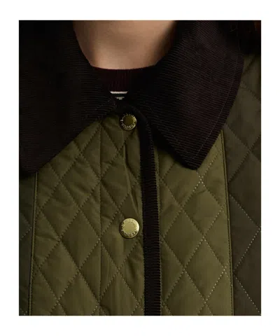 Barbour Long-sleeved Padded Jacket In Multi