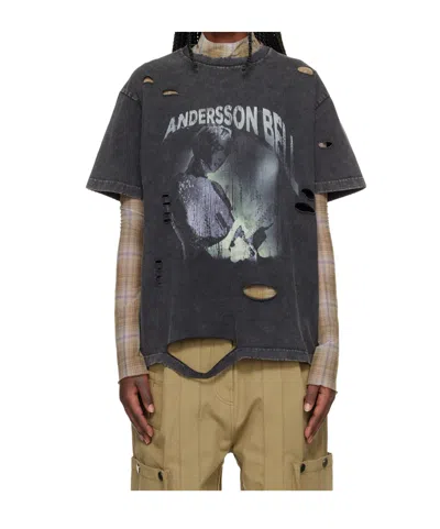 Andersson Bell Layered Printed T-shirt In Multi