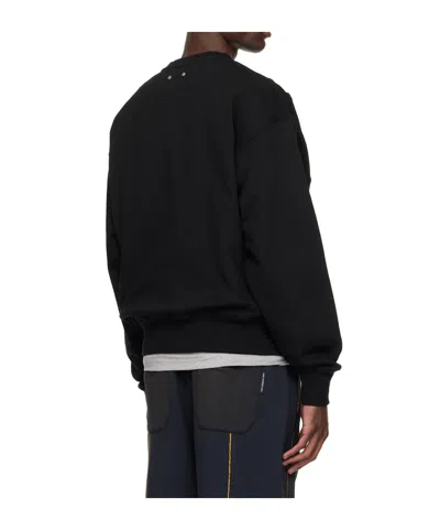 Andersson Bell Logo Layered Sweatshirt In Multi
