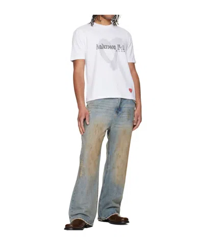 Andersson Bell Heart-patterned T-shirt In Multi