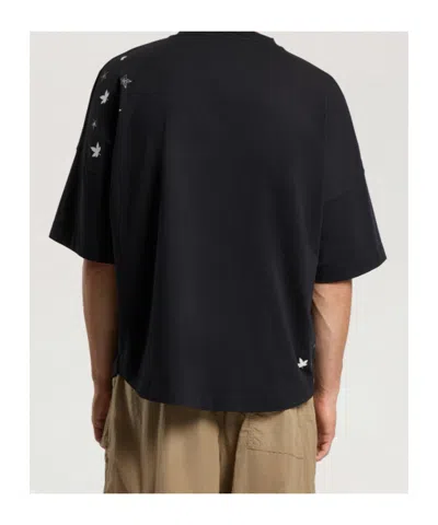 Palm Angels Feel High Oversized T-shirt In Black